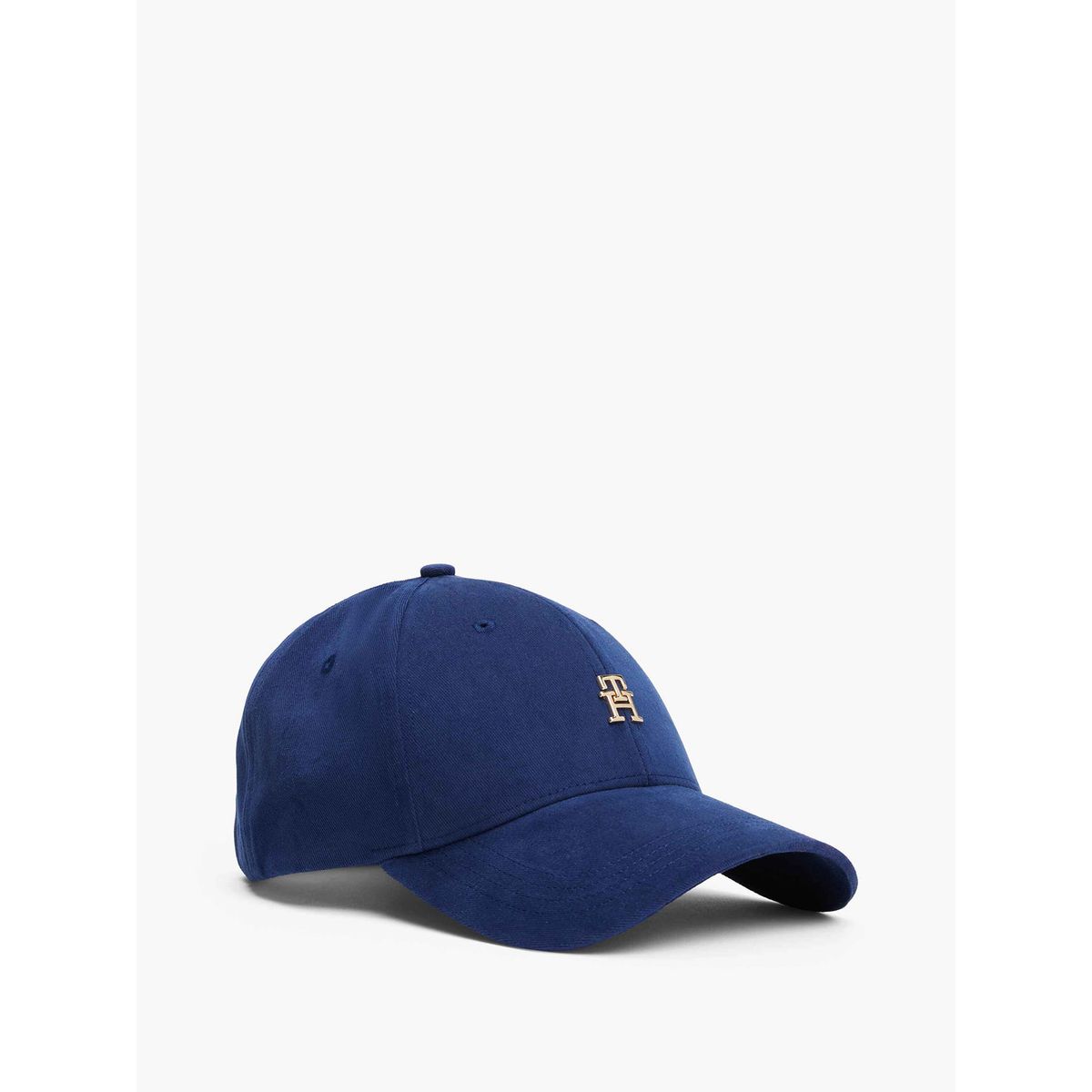 TOMMY HILFIGER - Gorra azul de béisbol con monograma TH Tommy Hilfiger