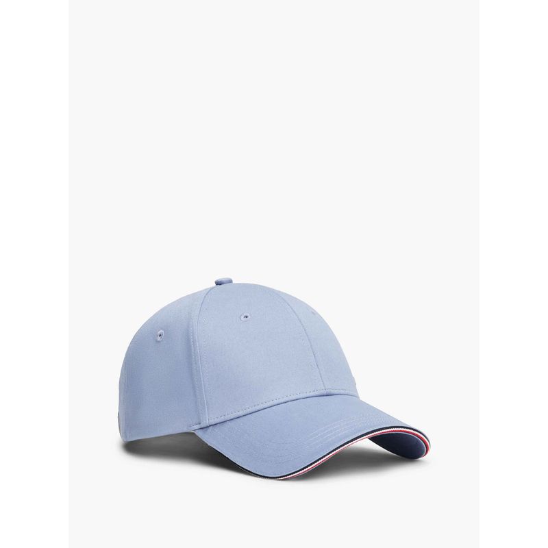 TOMMY HILFIGER - Gorra azul de béisbol con seis paneles y logo Tommy Hilfiger