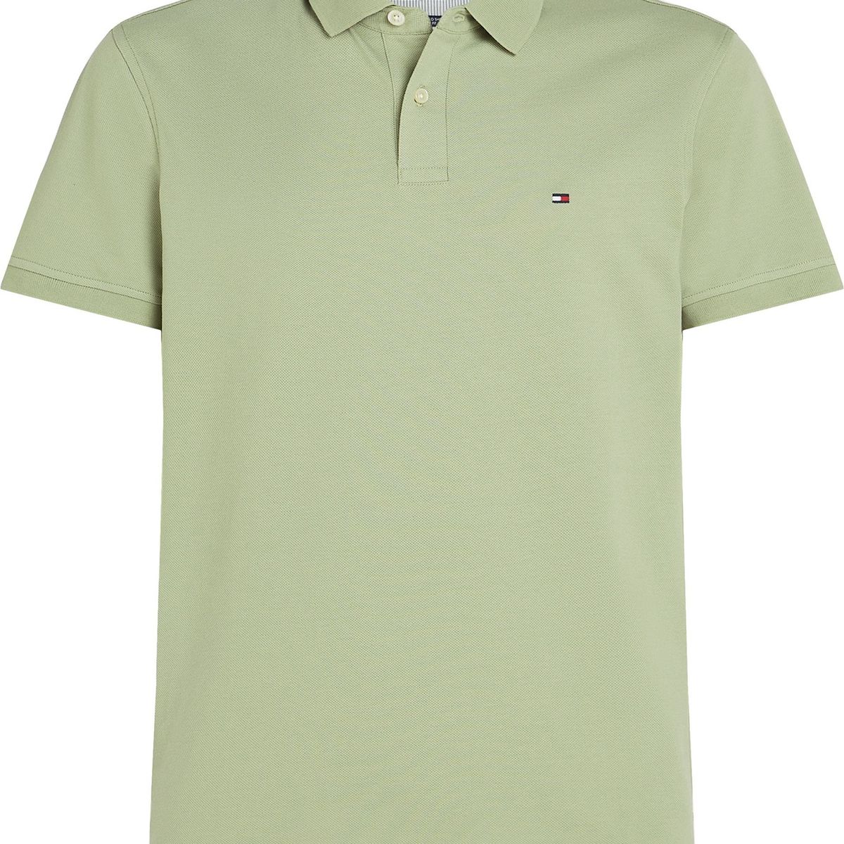 TOMMY HILFIGER - Polo verde slim 1985 Tommy Hilfiger