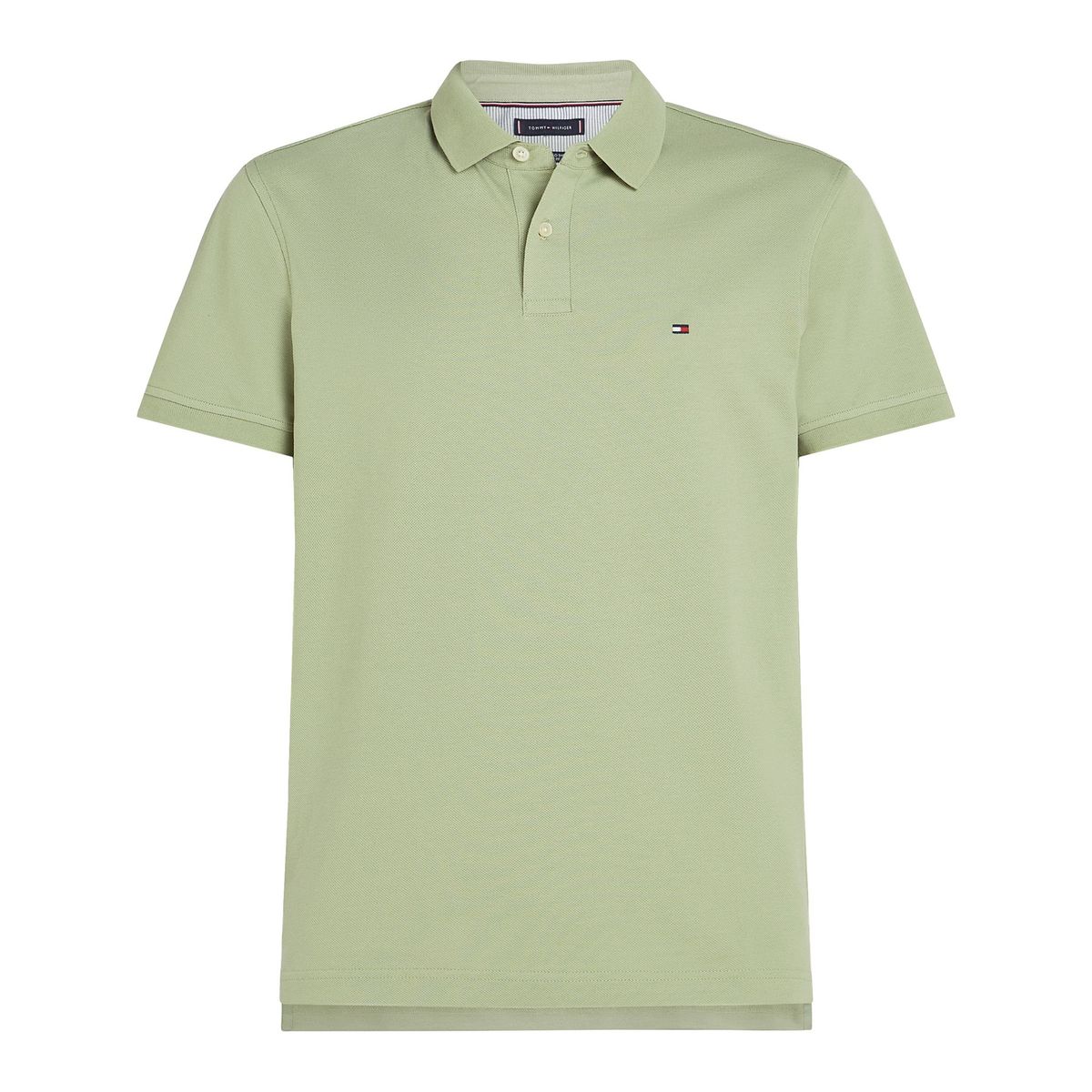 TOMMY HILFIGER - Polo verde slim 1985 Tommy Hilfiger