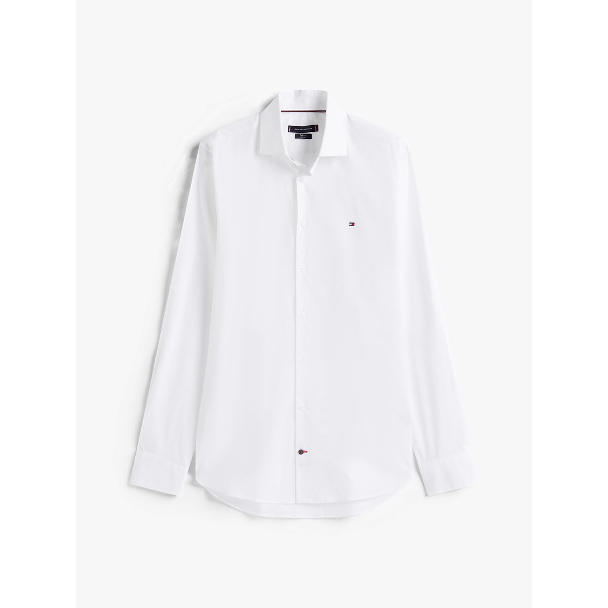 TOMMY HILFIGER - Camisa blanca flex poplin de corte slim Tommy Hilfiger