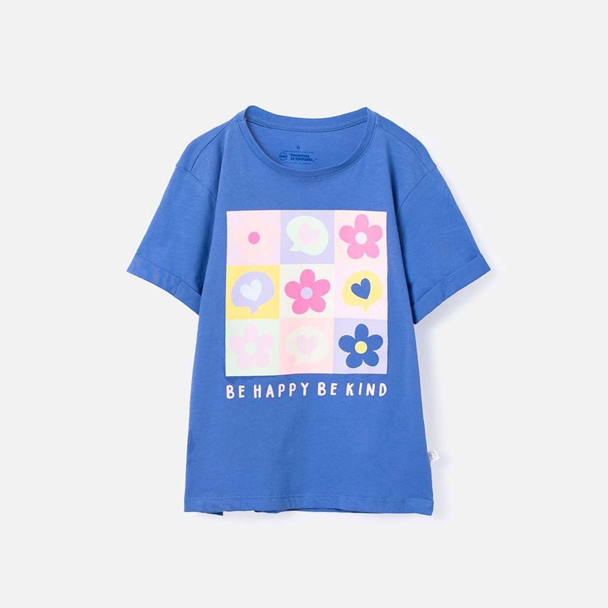 MIC - Camiseta de Mic manga corta morada para niña