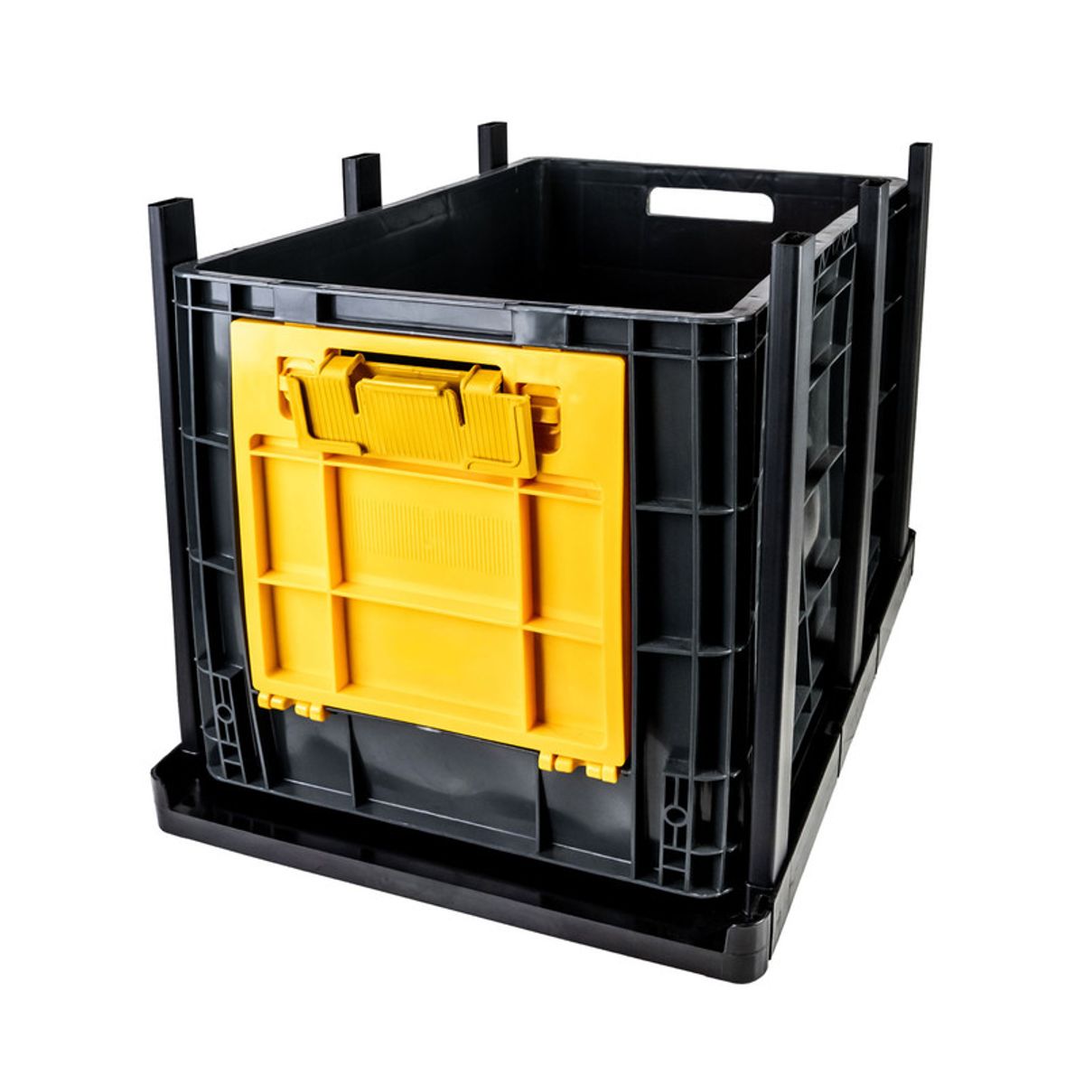 ENERGY PLUS - Estantería Modular con Canastilla Cerrada y Ventana Frontal