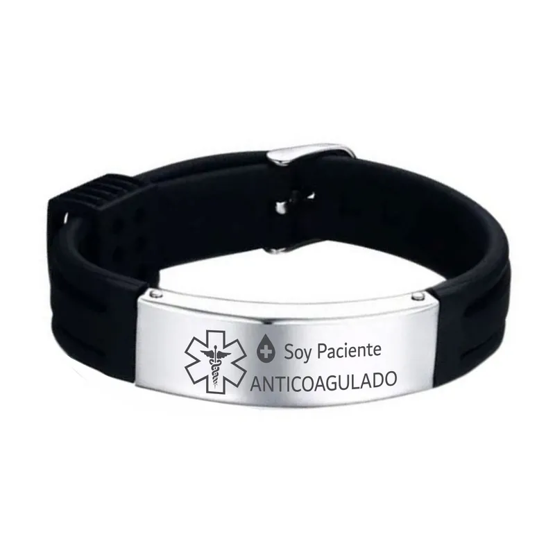 LASER - Pulsera Manilla De Identificación  Grabado En Láser