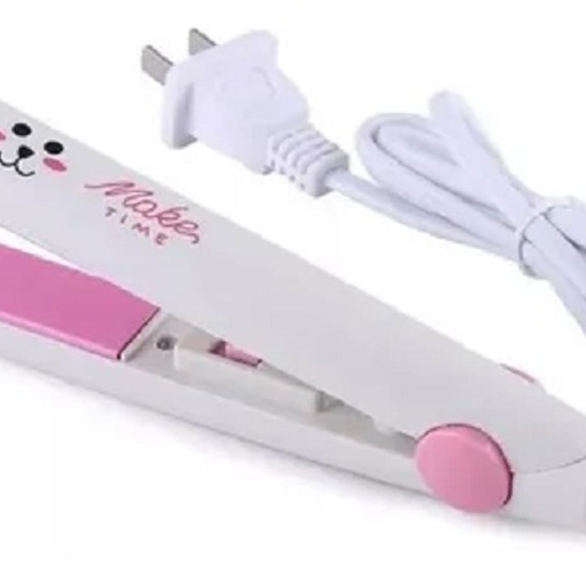 GENERICO - Mini Plancha Alisadora Portátil de Cabello con Placas de Cerámica