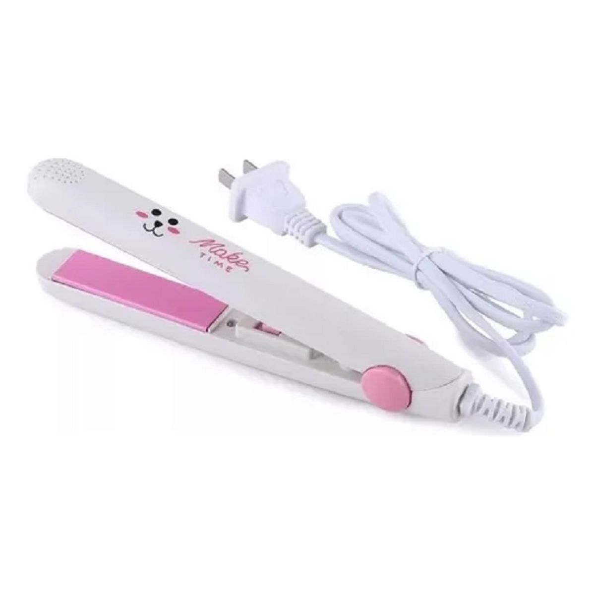 GENERICO - Mini Plancha Alisadora Portátil de Cabello con Placas de Cerámica