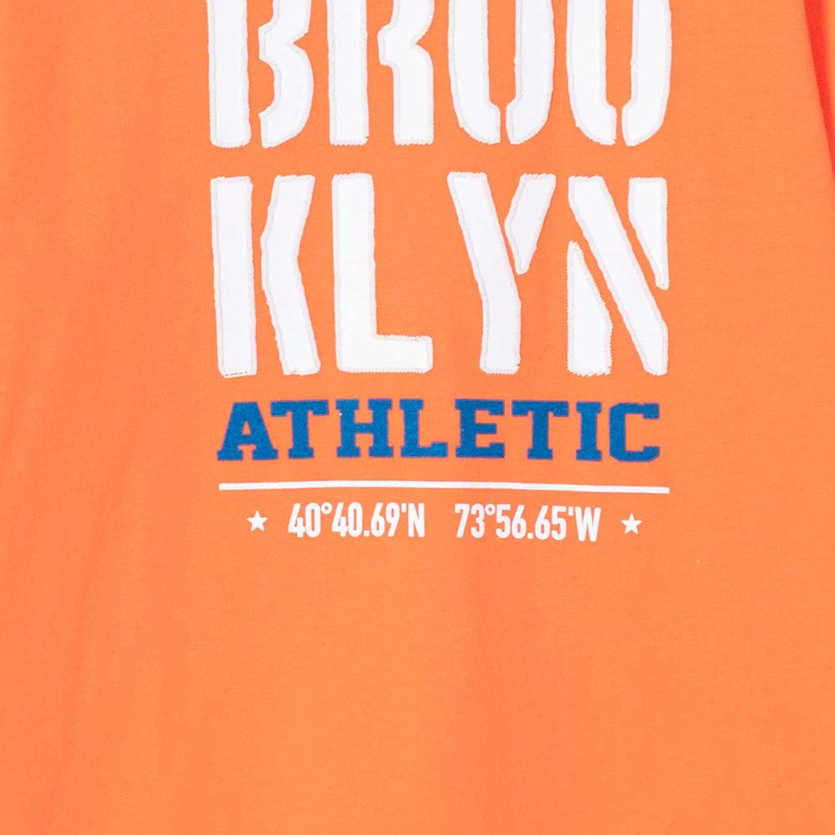 MIC - Camiseta de Mic manga corta naranja para niño