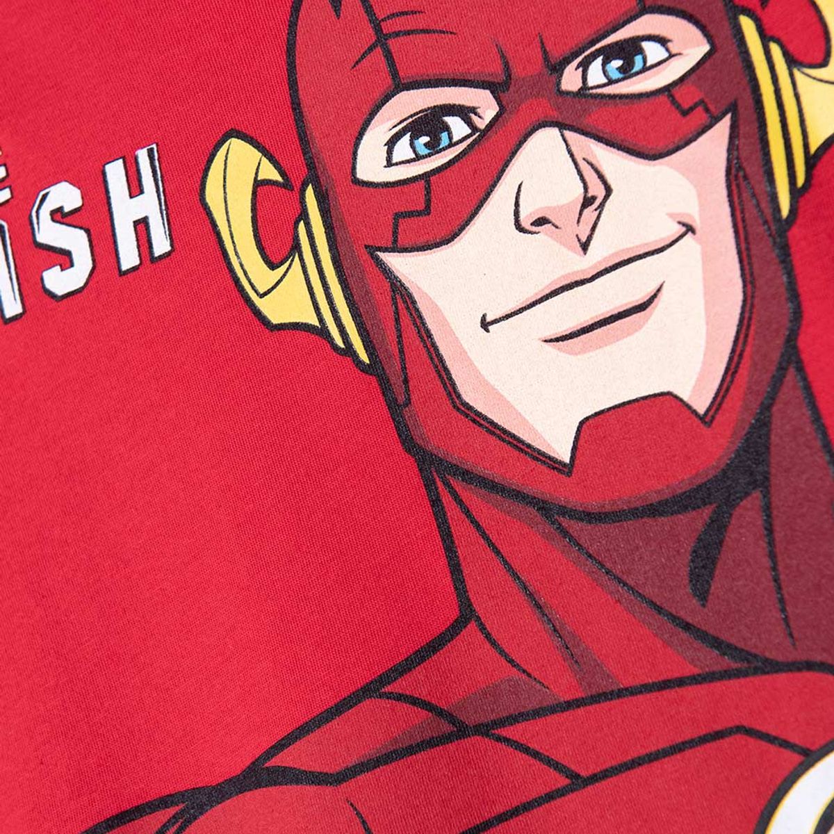 DC COMICS - Camiseta de Flash roja manga larga para niño