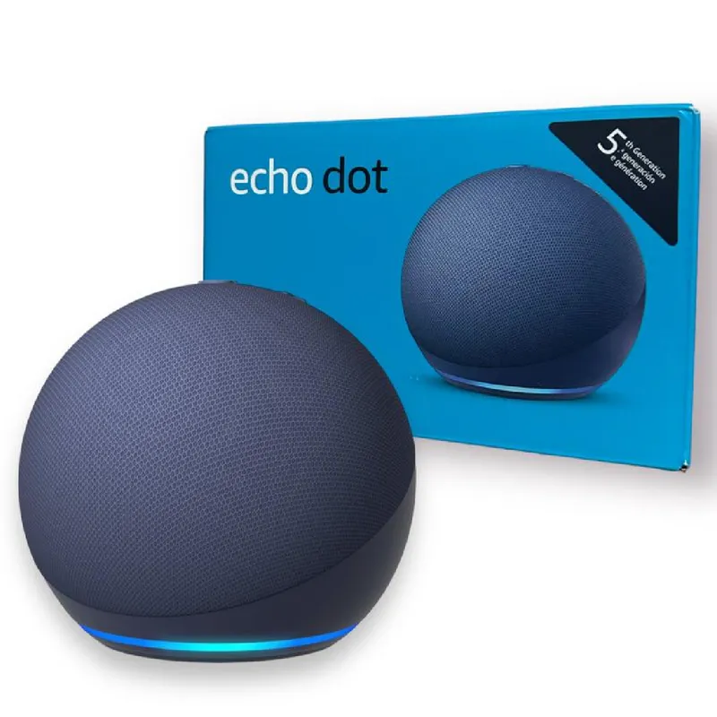 AMAZON - Amazon Alexa Echo Dot 5ta Gen Asistente Virtual Parlante Azul