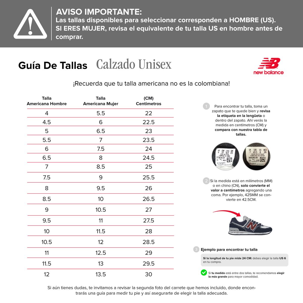 NEW BALANCE - Tenis Deportivos New Balance Original Warped Blanco Unisex