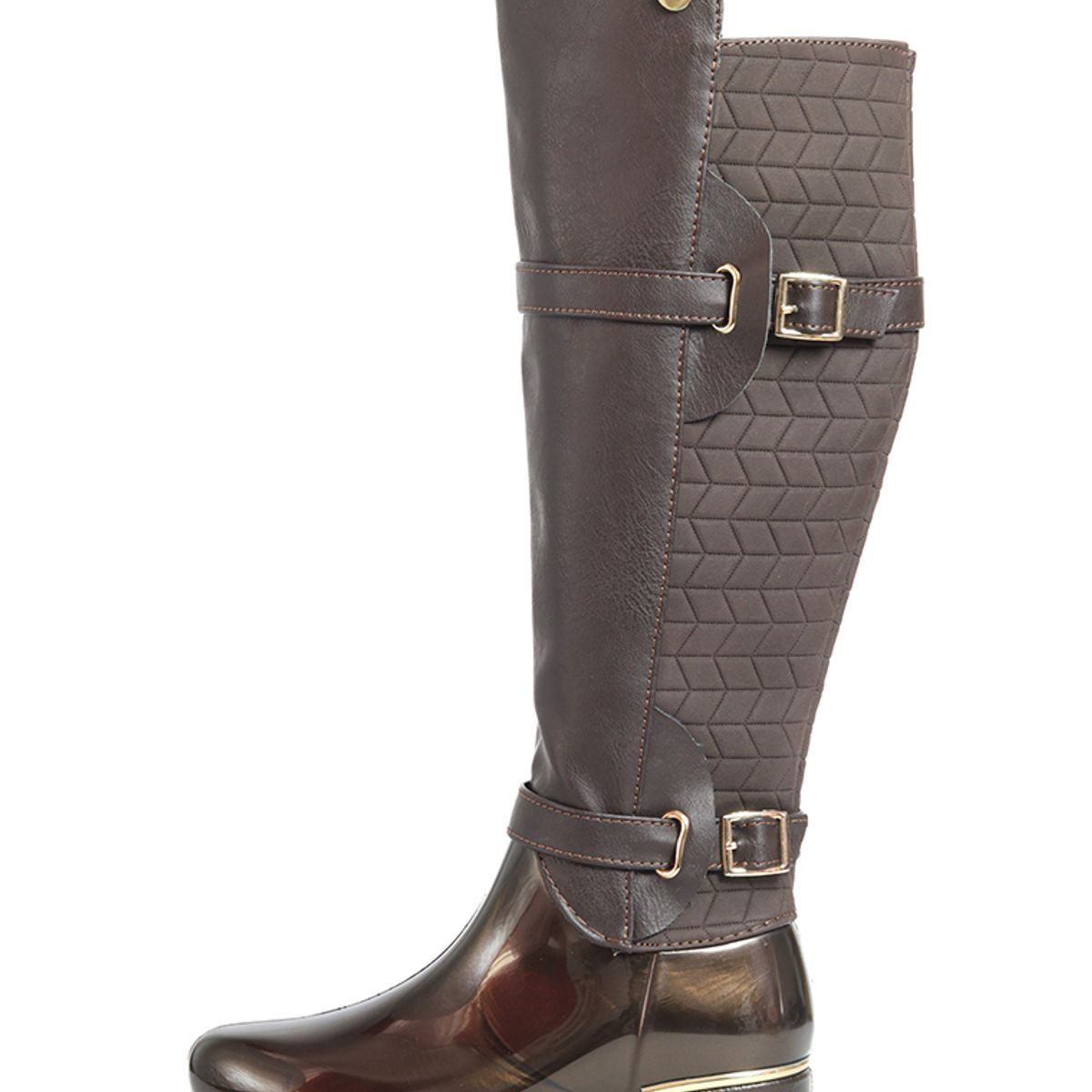 INCO - Botas Lluvia Mujer Café Thory Kissimi