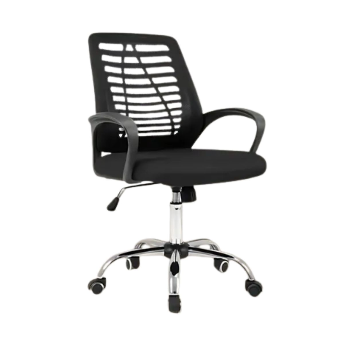 MAGNUX COMPANY - Silla Escritorio Ergonómica Giratoria Compacta Y Cómoda Color Negro