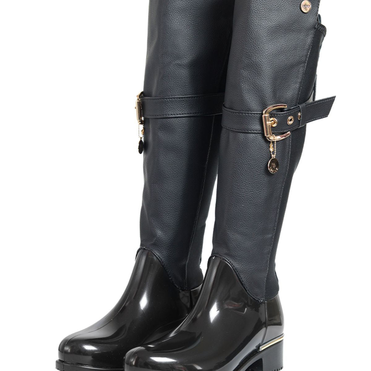 INCO - Botas Lluvia Mujer Negro Thory Kissimi