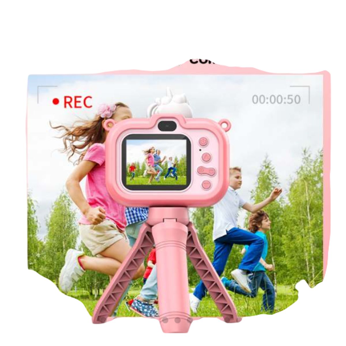 GENERICO - Camara Instantanea Para Niños Con Tripode