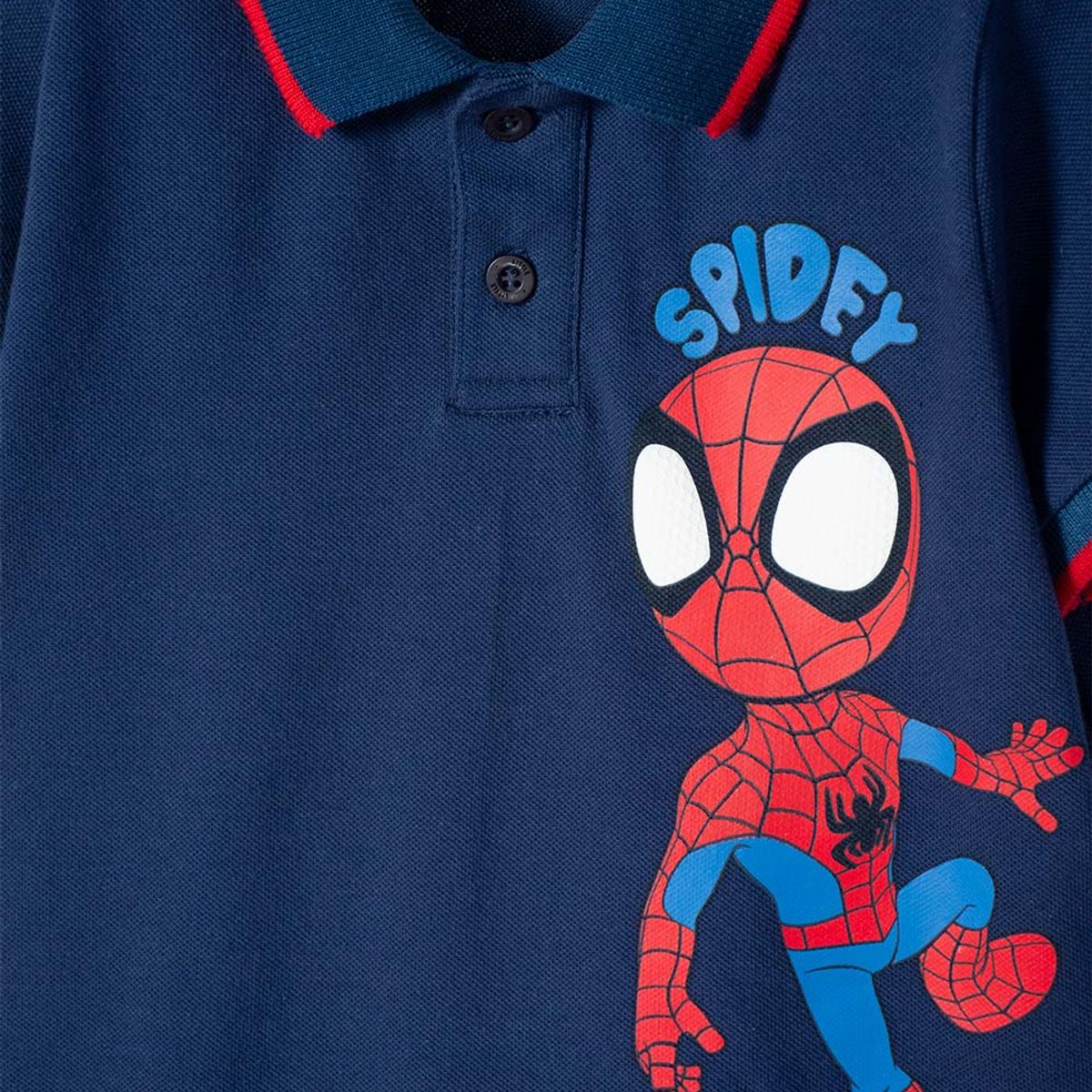 MARVEL - Camiseta tipo polo de Spidey And His Amazing Friends para niño 2T a 6T