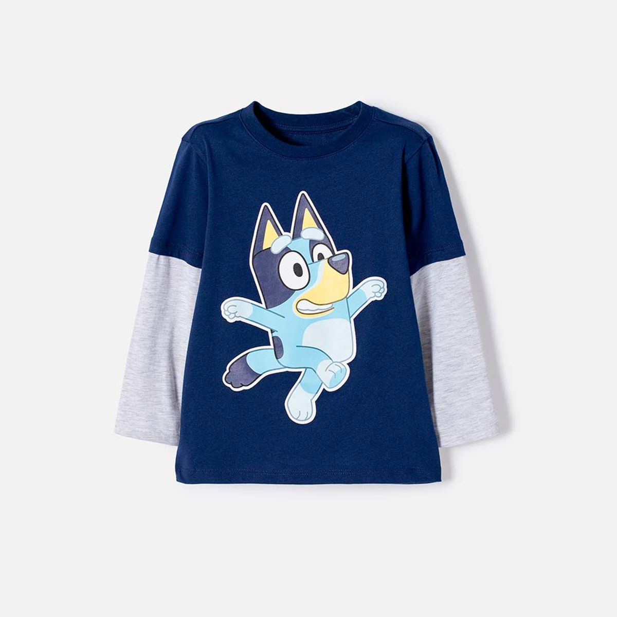 BLUEY - Camiseta Bluey manga larga para niño