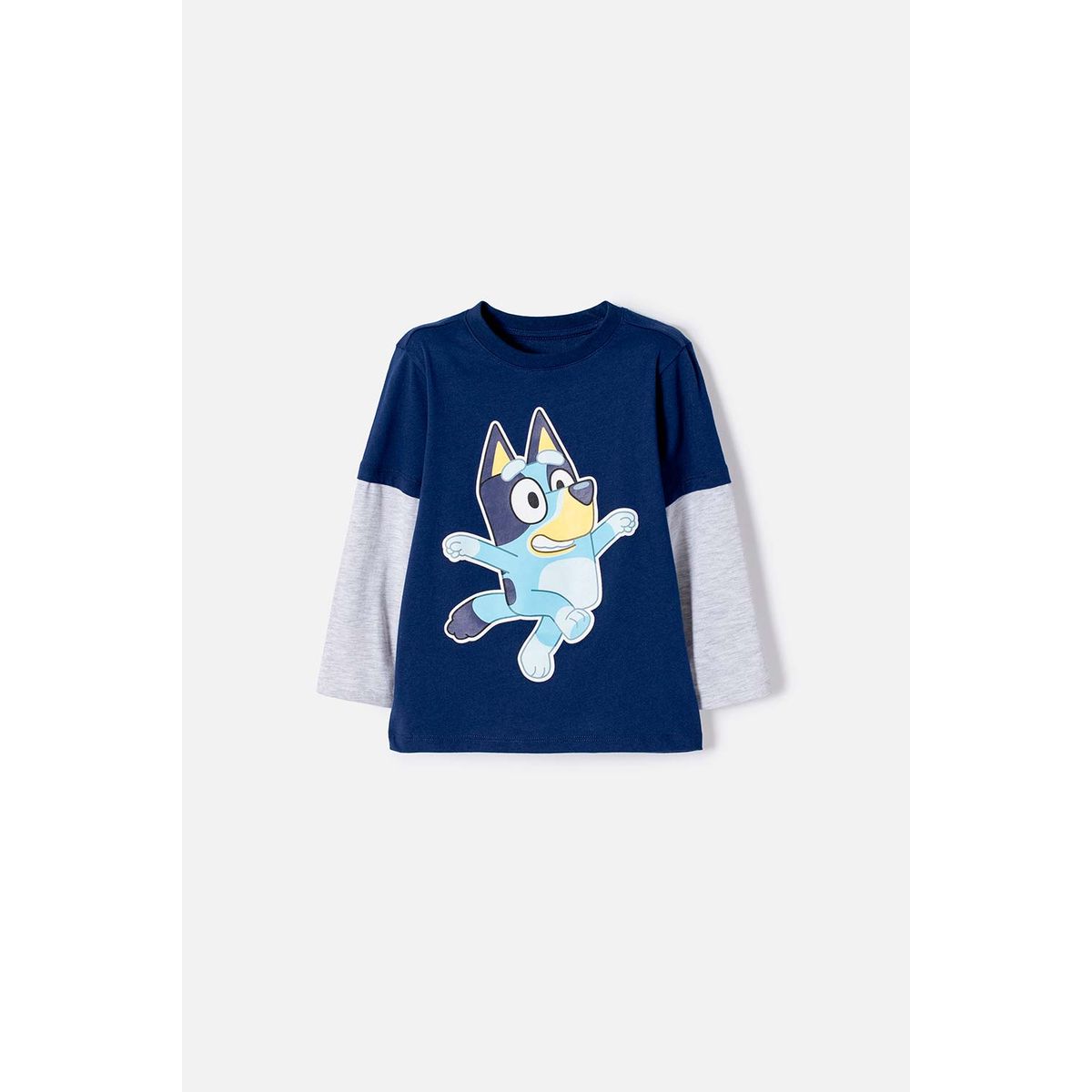 BLUEY - Camiseta Bluey manga larga para niño