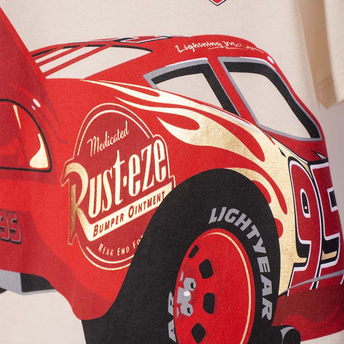 DISNEY - Camiseta Cars manga corta niño