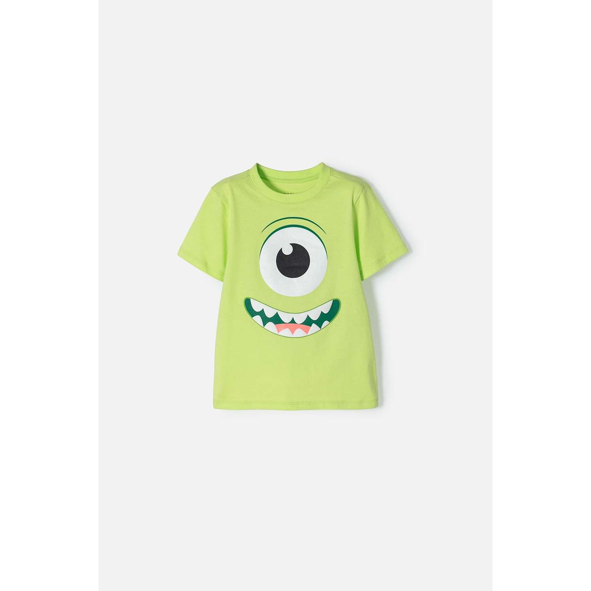 DISNEY - Camiseta de Monster University manga corta verde para niño 2T a 5T