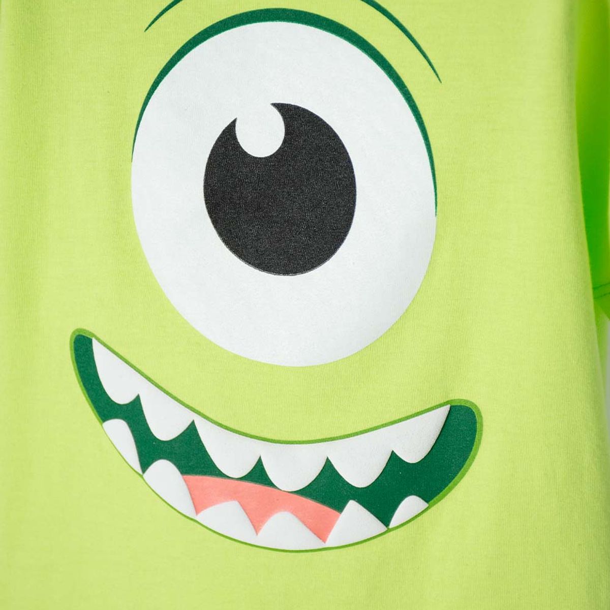 DISNEY - Camiseta de Monster University manga corta verde para niño 2T a 5T
