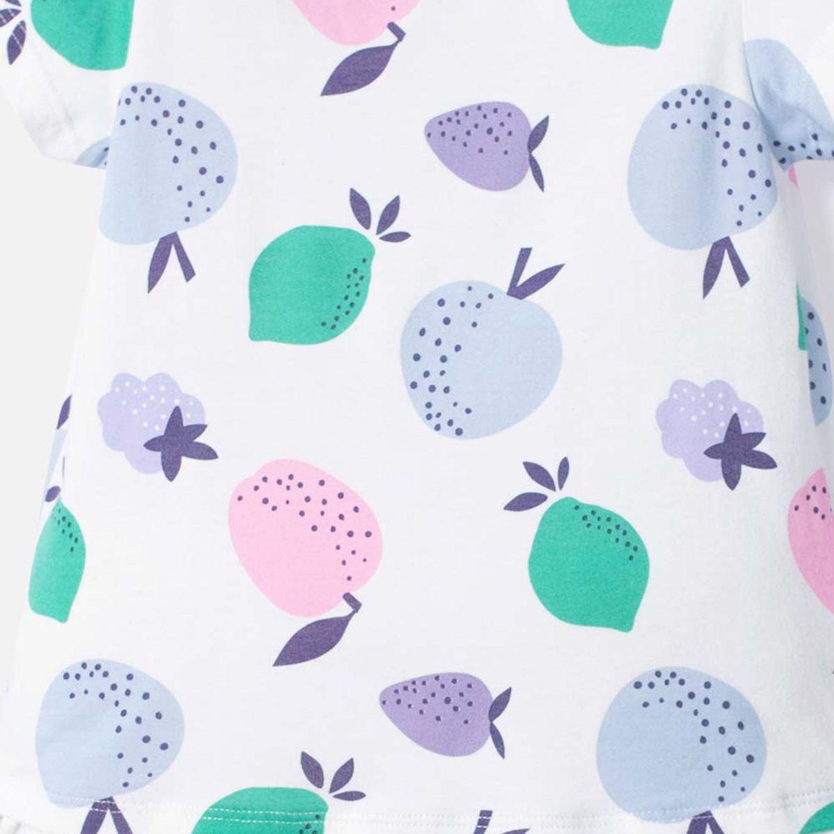 LITTLEMIC - Camiseta de Littlemic manga corta marfil para niña