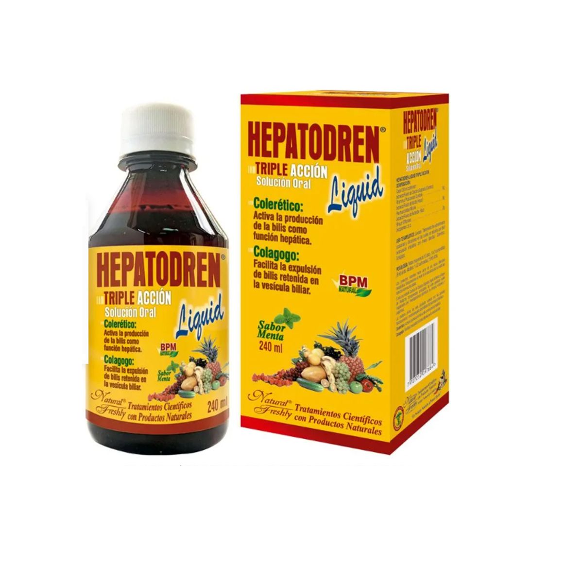 NATURAL FRESHLY - SUPLEMENTO CON CASCARA SAGRADA + BOLDO + RUIBARBO HEPATODREN