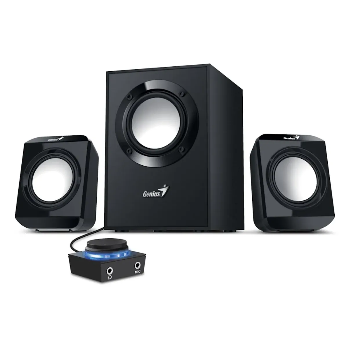 GENIUS - Parlante Genius Sw-2.1 300 II Negro