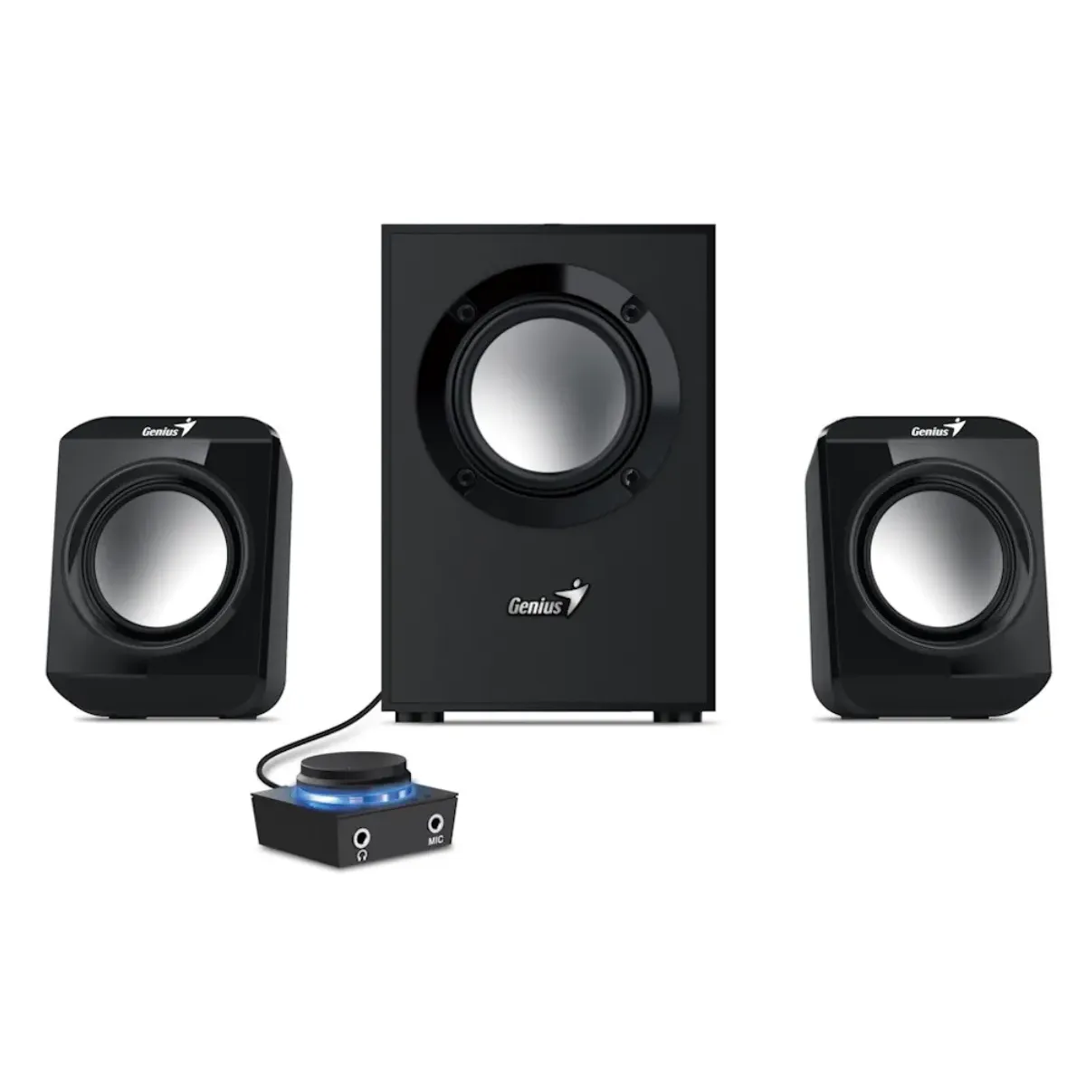GENIUS - Parlante Genius Sw-2.1 300 II Negro