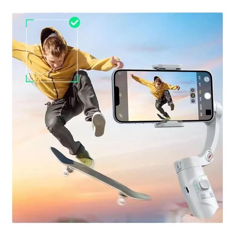 GENERICO - Estabilizador Imágenes Video 3 Ejes Celular 3-Axis Handheld Gimbal M1