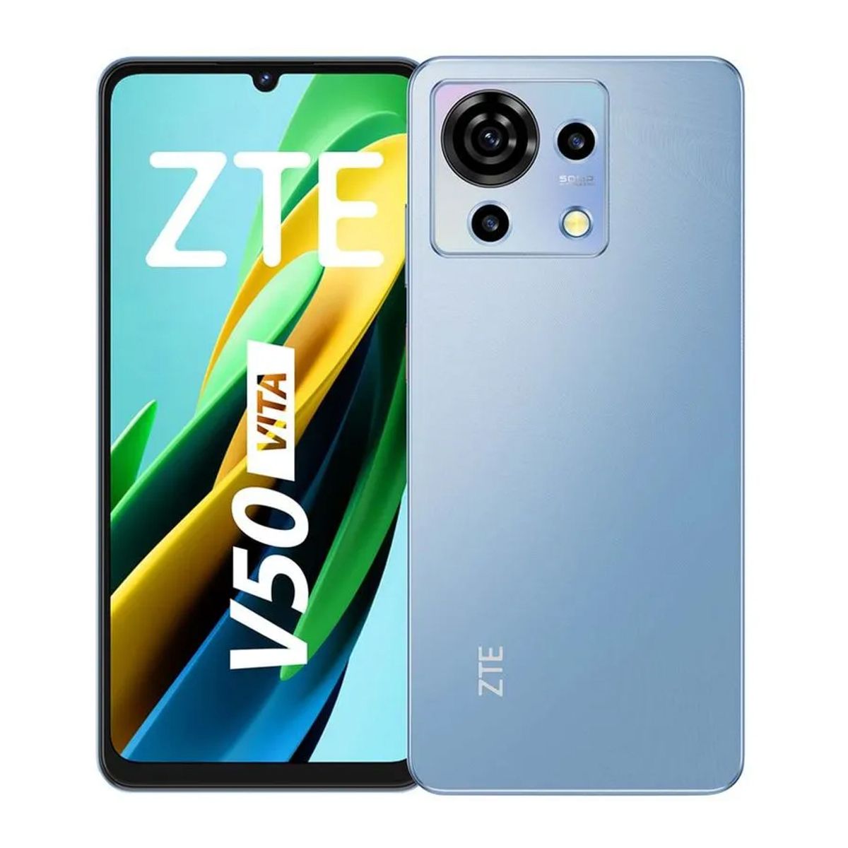 ZTE - Celular ZTE Blade V50 VITA 256GB 4GB Ampliable a 12 GB Azul