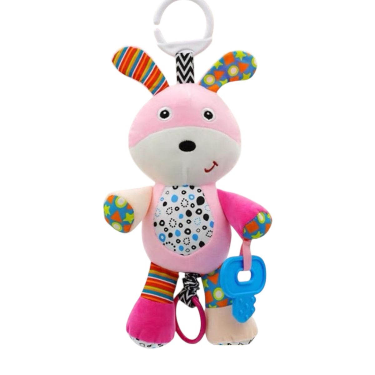 GENERICO - Sonajero De Estimulación Colgante Animal Conejo