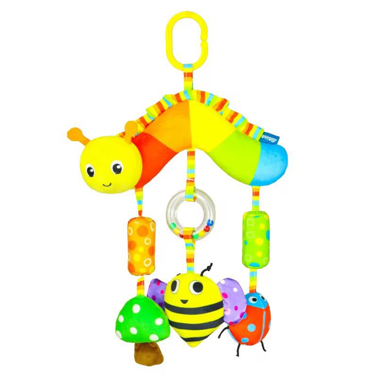 GENERICO - Sonajero De Estimulación Colgante Sensorial Gusanito