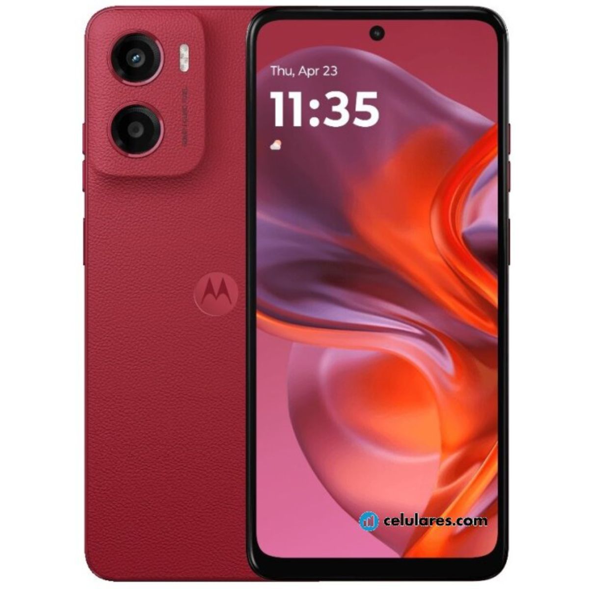 MOTOROLA - Celular Motorola G05 4G 256GB 4RAM Rojo