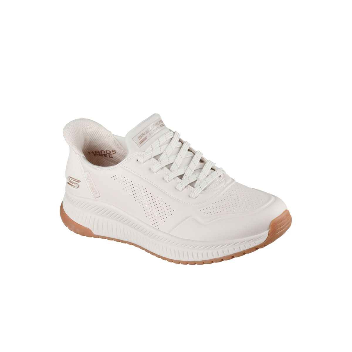 SKECHERS - Tenis Skechers Mujer Bobs Squad 5 Slip-Ins Color Blanco