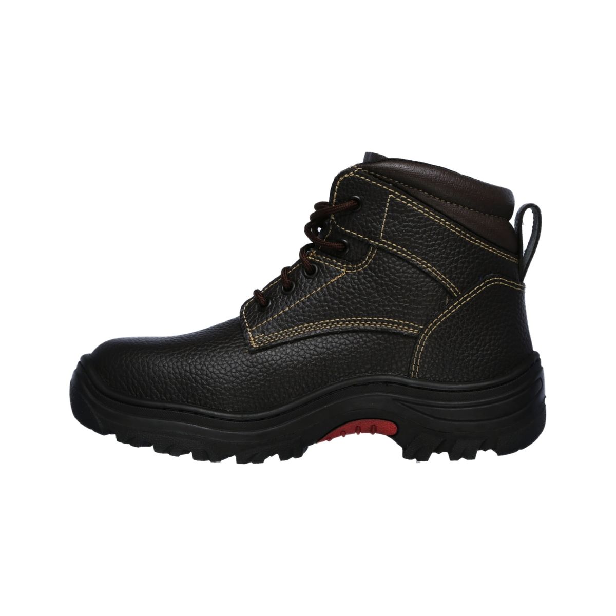 SKECHERS - Bota Skechers Work para Hombre Burgin Steel Toe Café