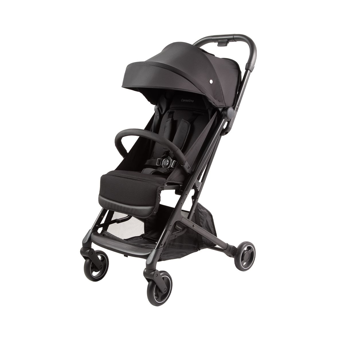 CARESTINO - Coche EASY con Accesorios Negro