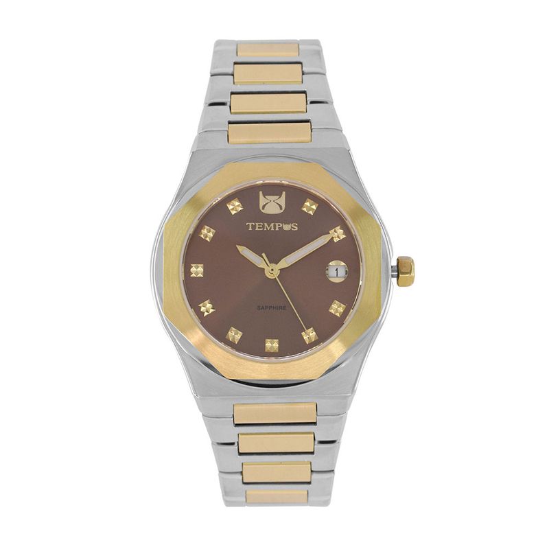 TEMPUS - Reloj Tempus Bicolor Para Dama T23009-01
