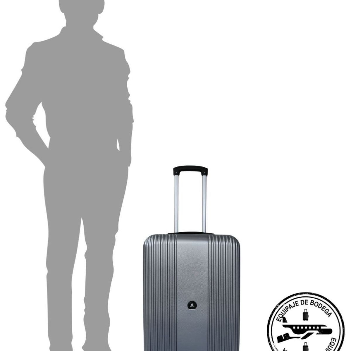 EXPLORA MALETAS - Maleta Rígida Mediana Space - 24