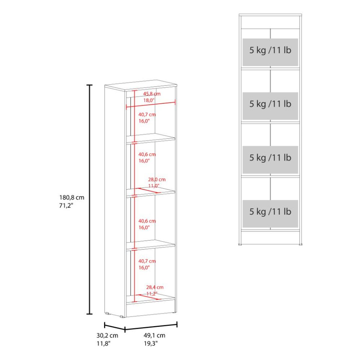 RTA DESIGN - Closet Auxiliar Praga Fresno Europeo incluye espejo_.