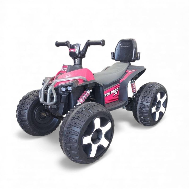 BRITOCHET - Cuatrimoto Eléctrica Montable Ll/Goma C/Remoto 1 a 7 Años REF XMX607