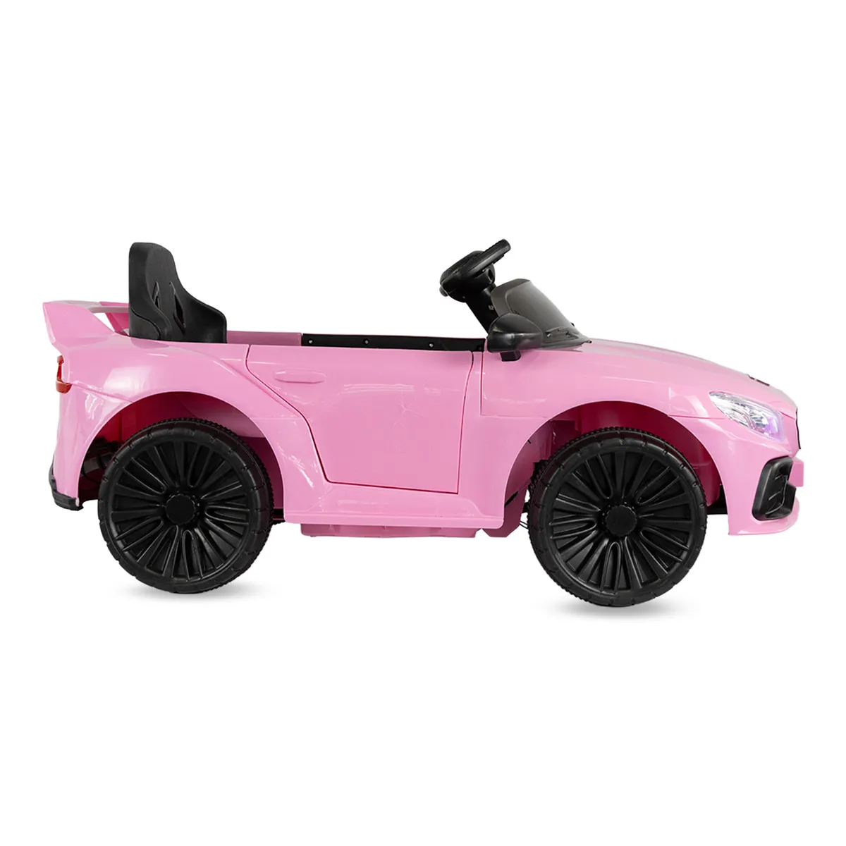 PRINSEL - Carro electrico Niño Montable Tipo Racing Sport Pink 6V