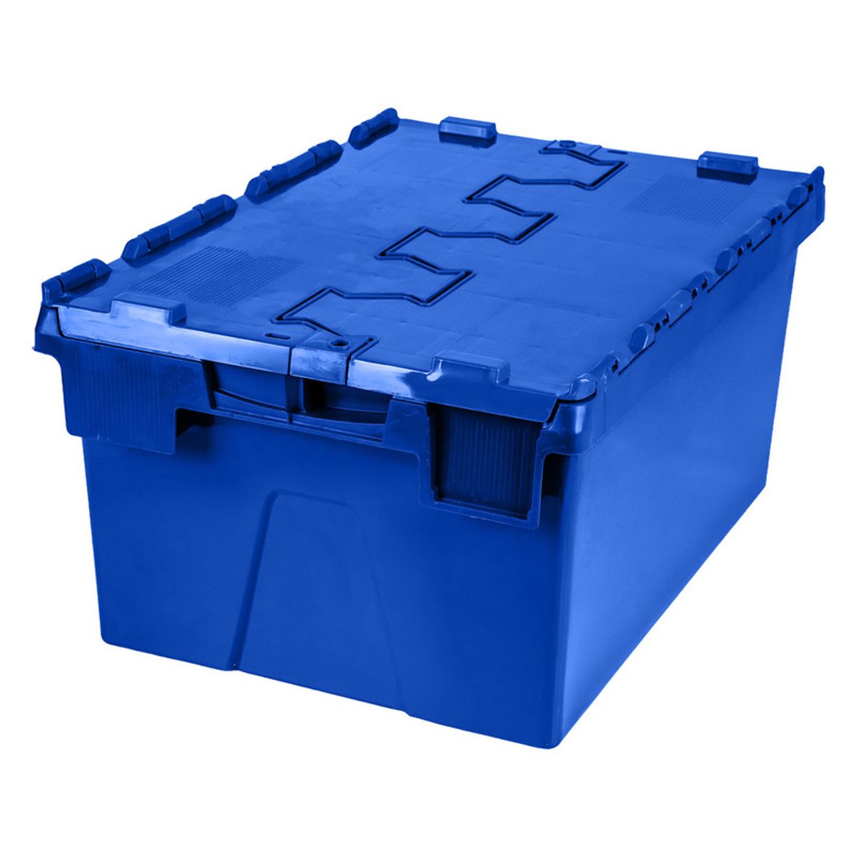 ENERGY PLUS - Caja de Seguridad Plástica 40x29x20 cm con Tapa Abisagrada