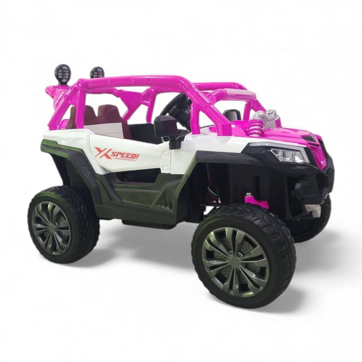 BRITOCHET - Carro Eléctrico Montable C/Remoto Ll/Gomas 1 a 6 Años REF MC-853