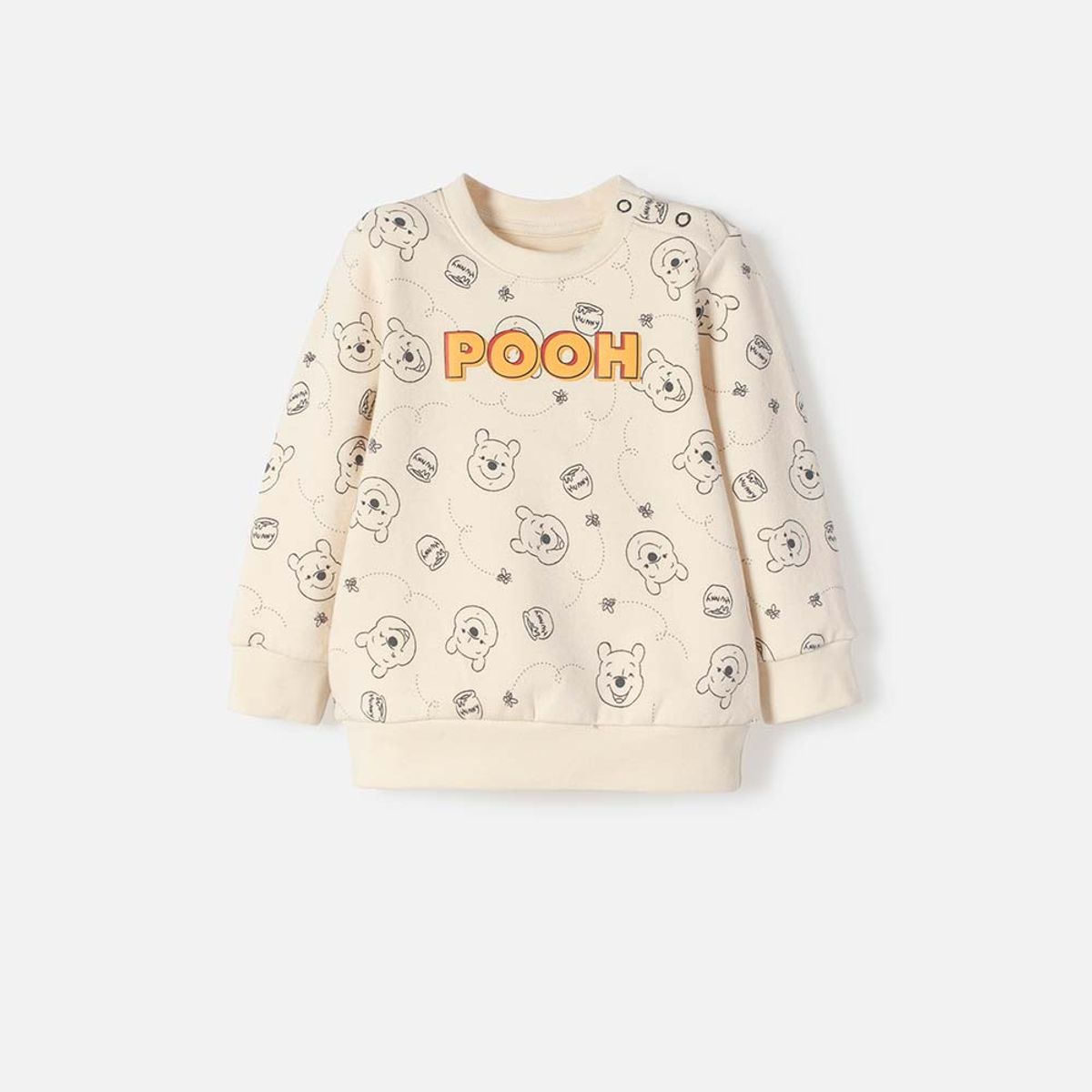 DISNEY - Buzo de Winnie The Pooh cerrado multicolor para bebé niño