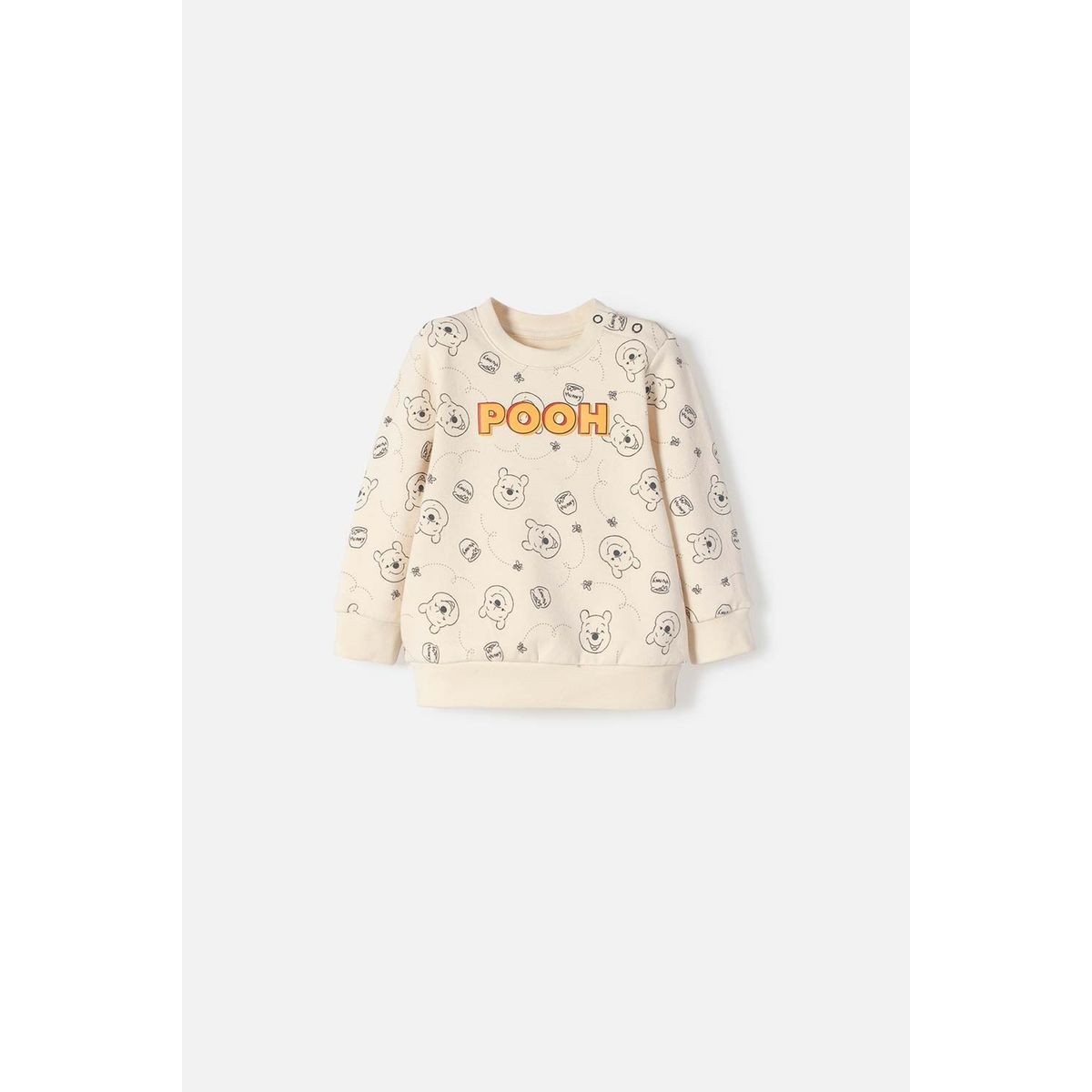 DISNEY - Buzo de Winnie The Pooh cerrado multicolor para bebé niño