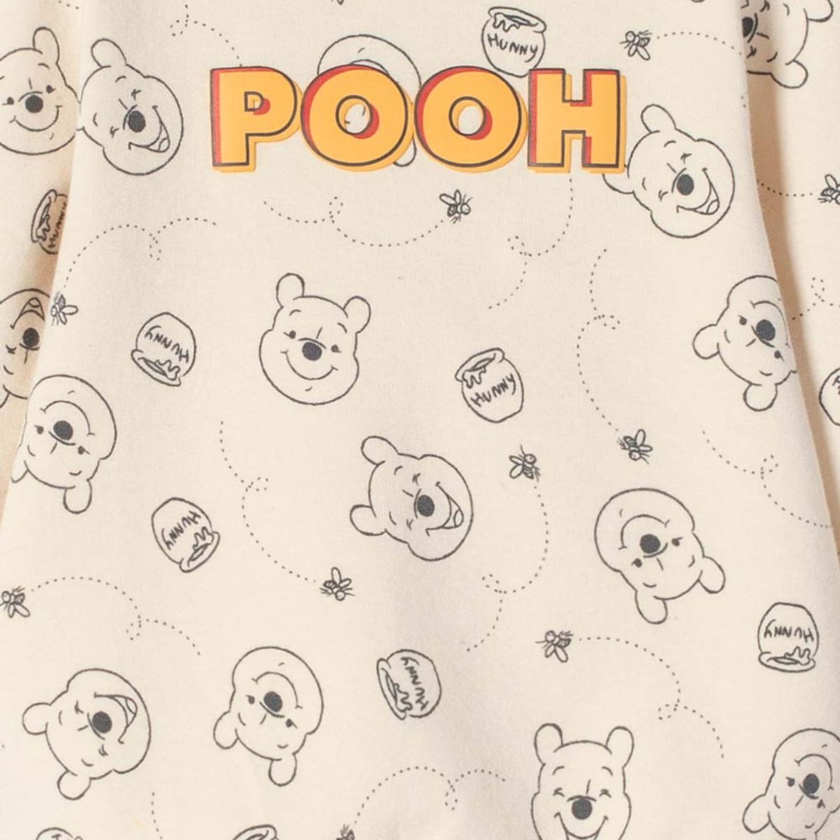 DISNEY - Buzo de Winnie The Pooh cerrado multicolor para bebé niño