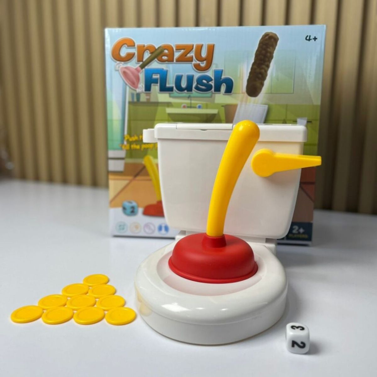 AMERICAN GENERICS - Juego para niños de mesa crazy flush