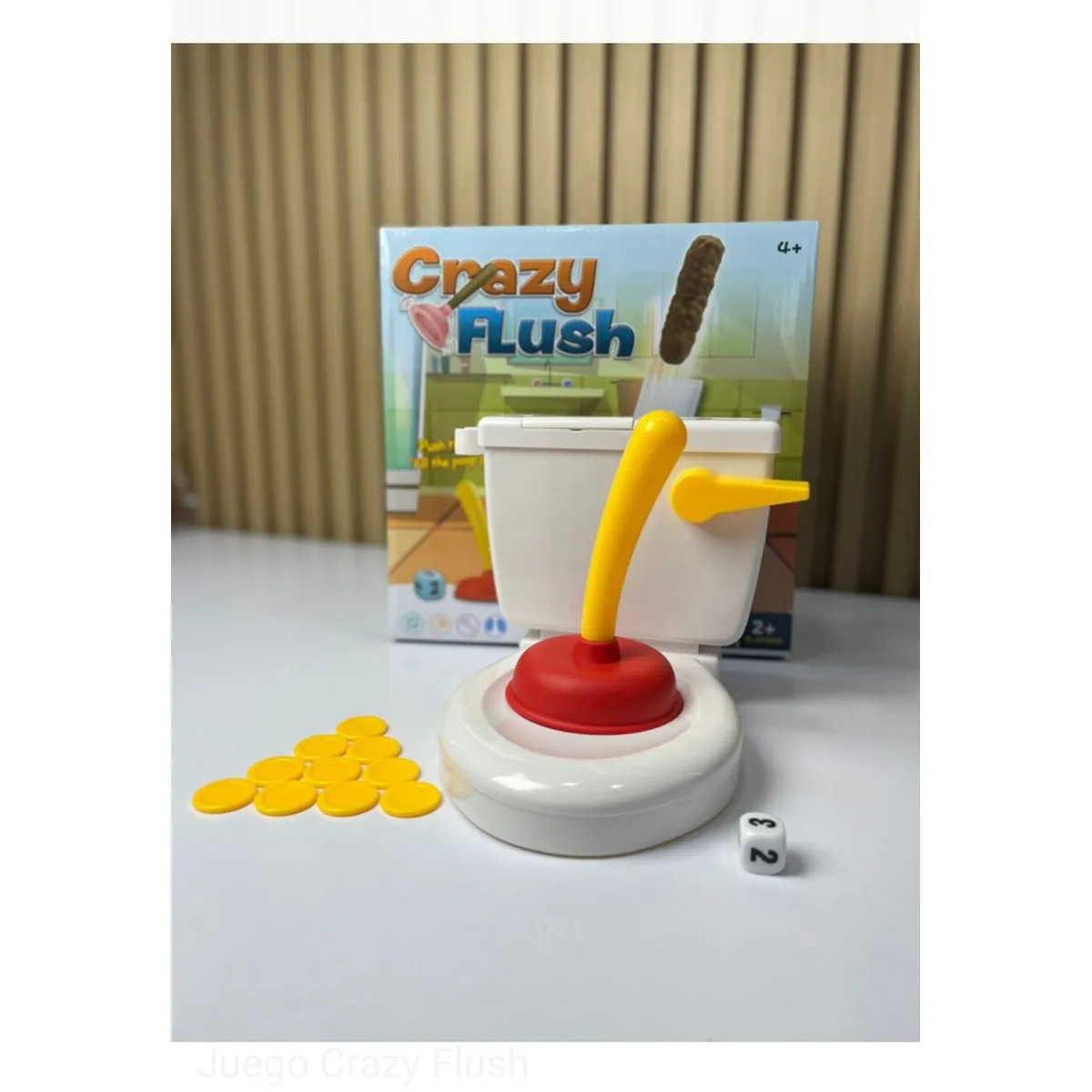 AMERICAN GENERICS - Juego para niños de mesa crazy flush