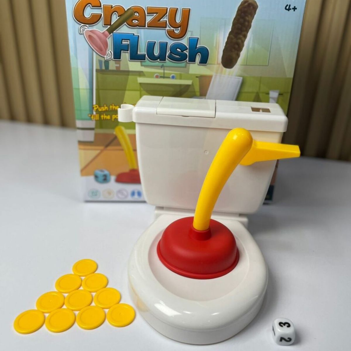 AMERICAN GENERICS - Juego para niños de mesa crazy flush