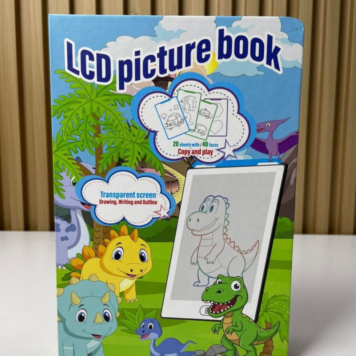 AMERICAN GENERICS - Libro de Plantillas Mágicas LCD Aprende - Niño